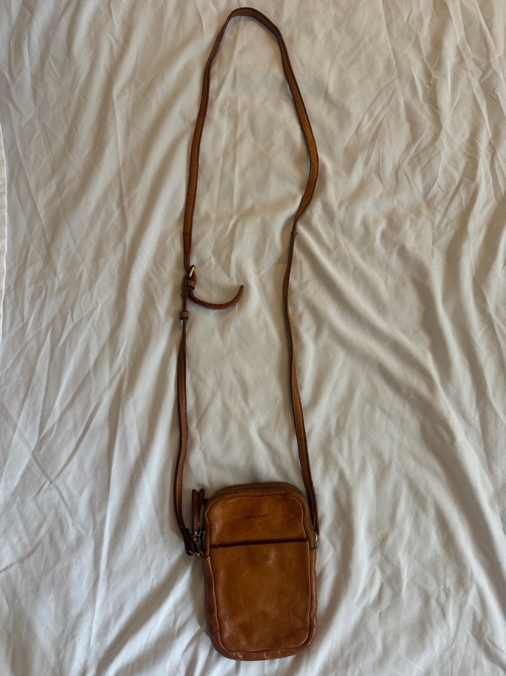 Marta Ponti Leather Bag Made in Portugal